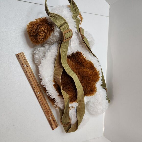 Aurora plush backpack zippered puppy dog - Picture 8 of 8